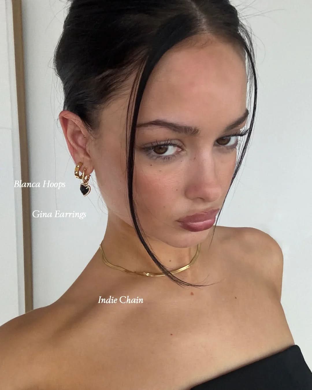 Clio Earrings - Gold