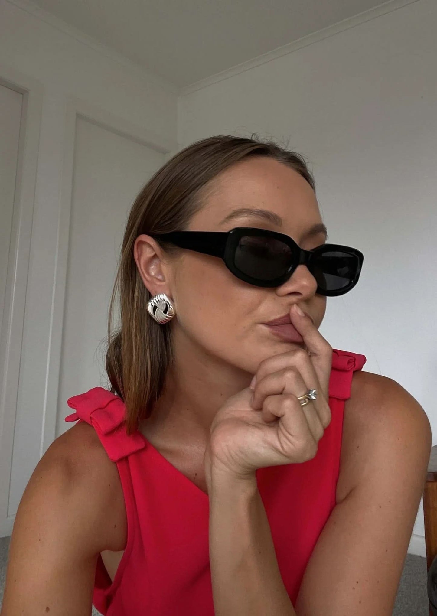 Elva Earrings - Silver