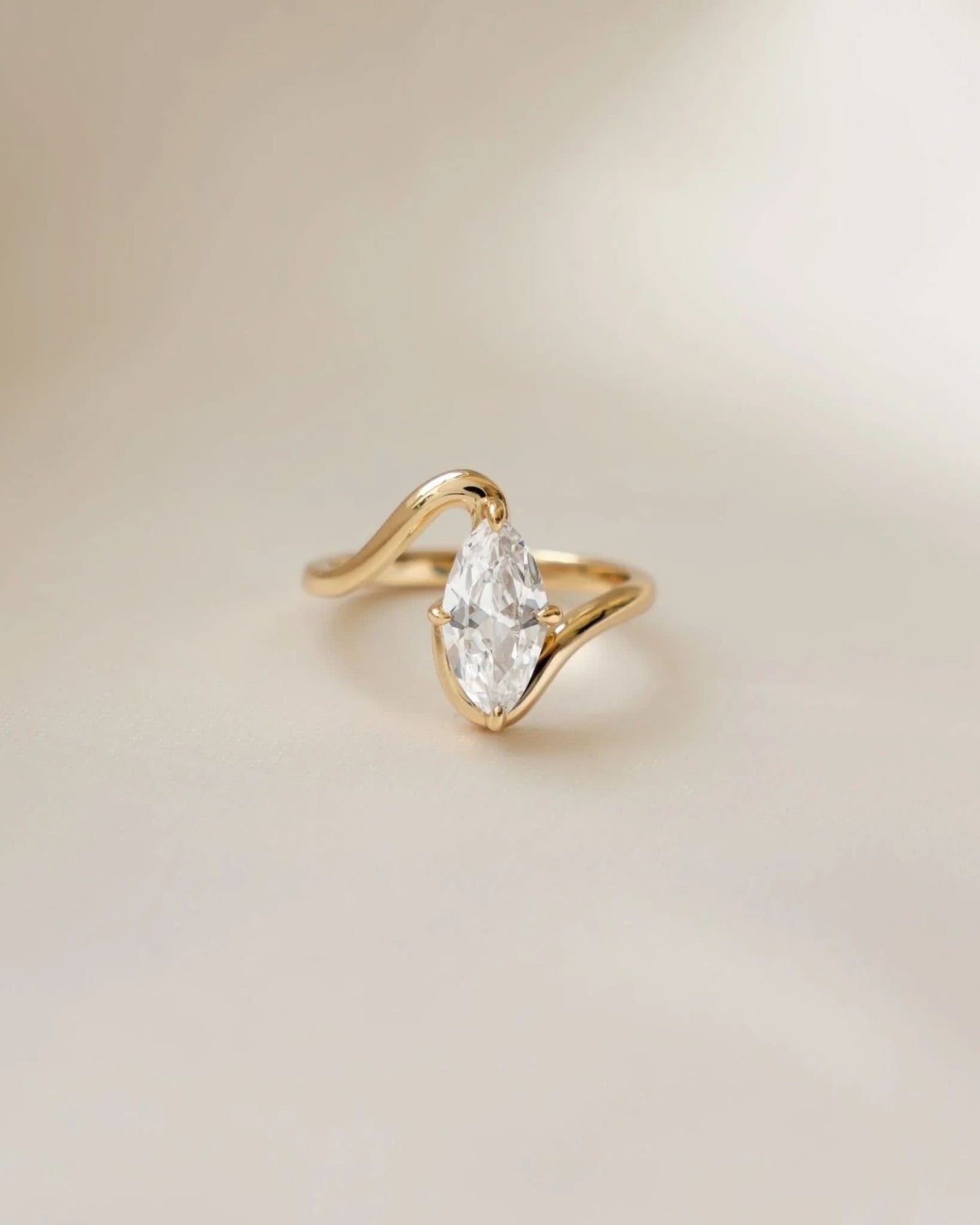 Marquise Swirl Ring