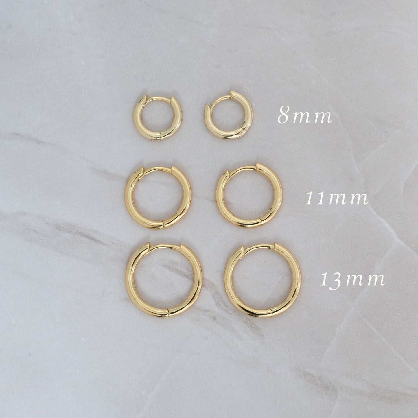 Minimalist Small Hoop Earrings