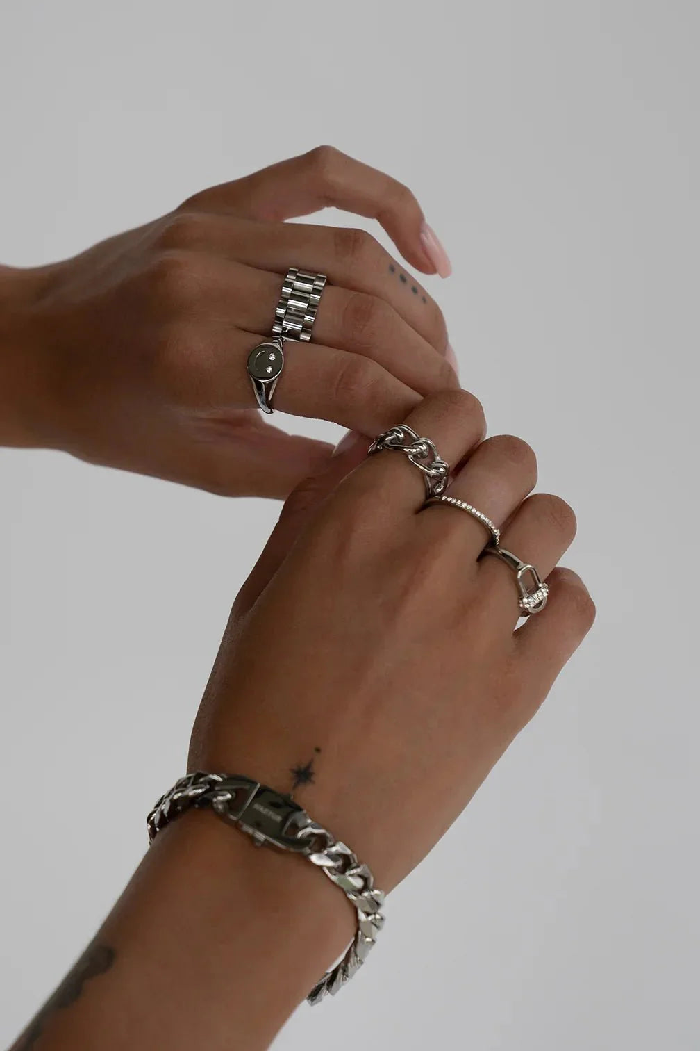 Presidente Ring - Silver