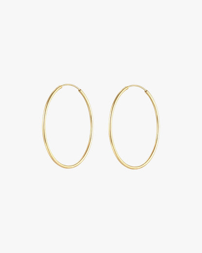 Flynn Hoops - Gold