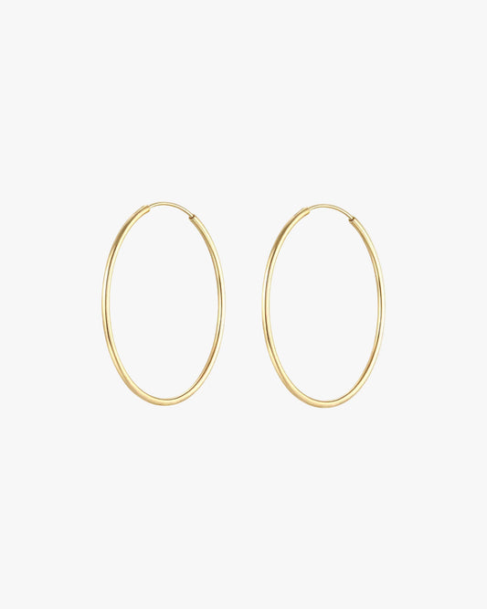 Flynn Hoops - Gold