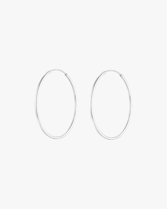 Flynn Hoops - Silver