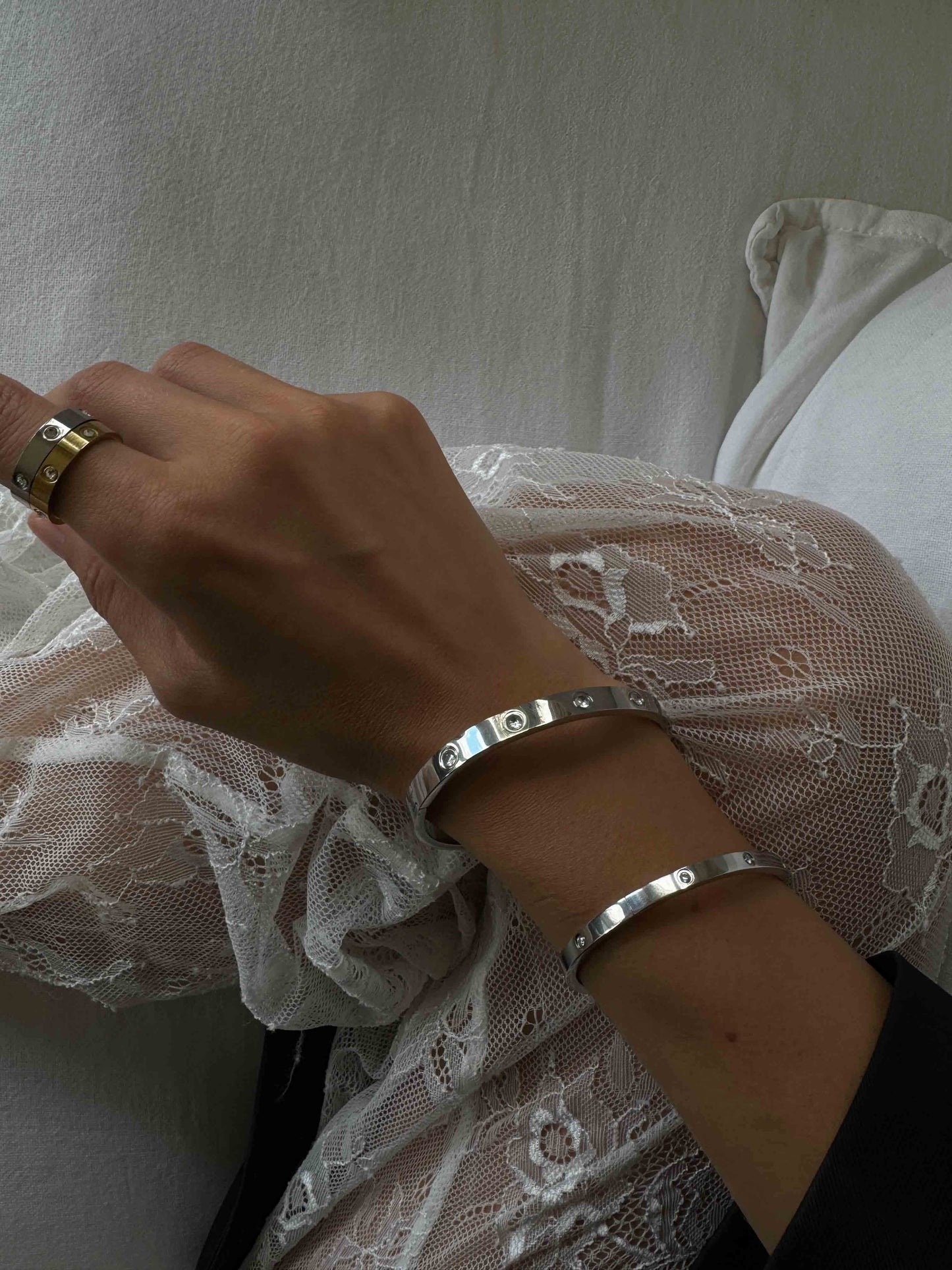 Love Bracelet - 10 - Silver