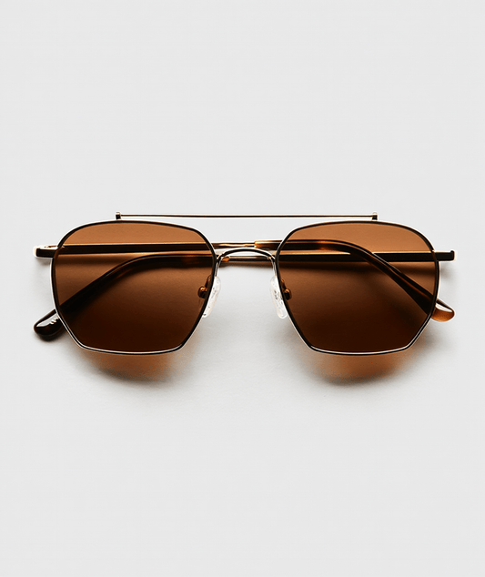 Aviator - Gold/Choc