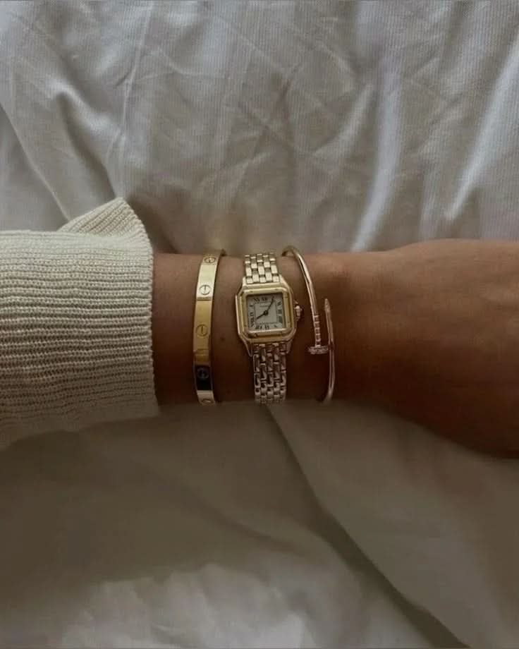 Square Santos Squartz Watch