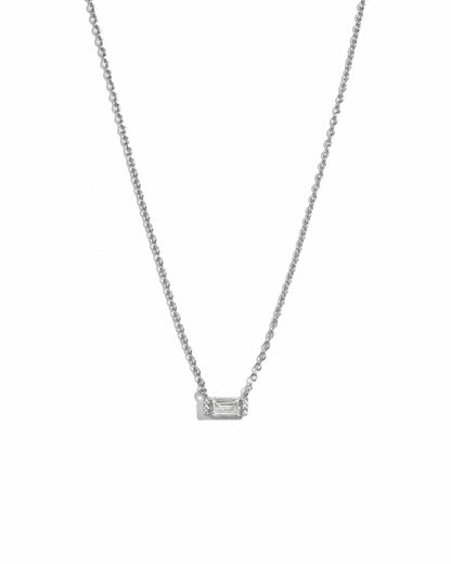 Baguette Necklace