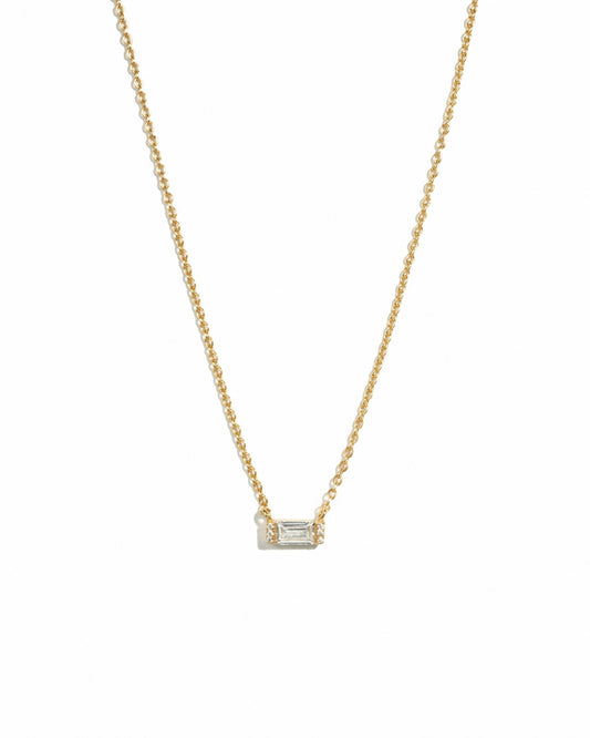 Baguette Necklace