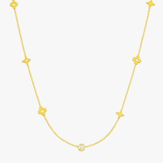 Carrie Clover Necklace