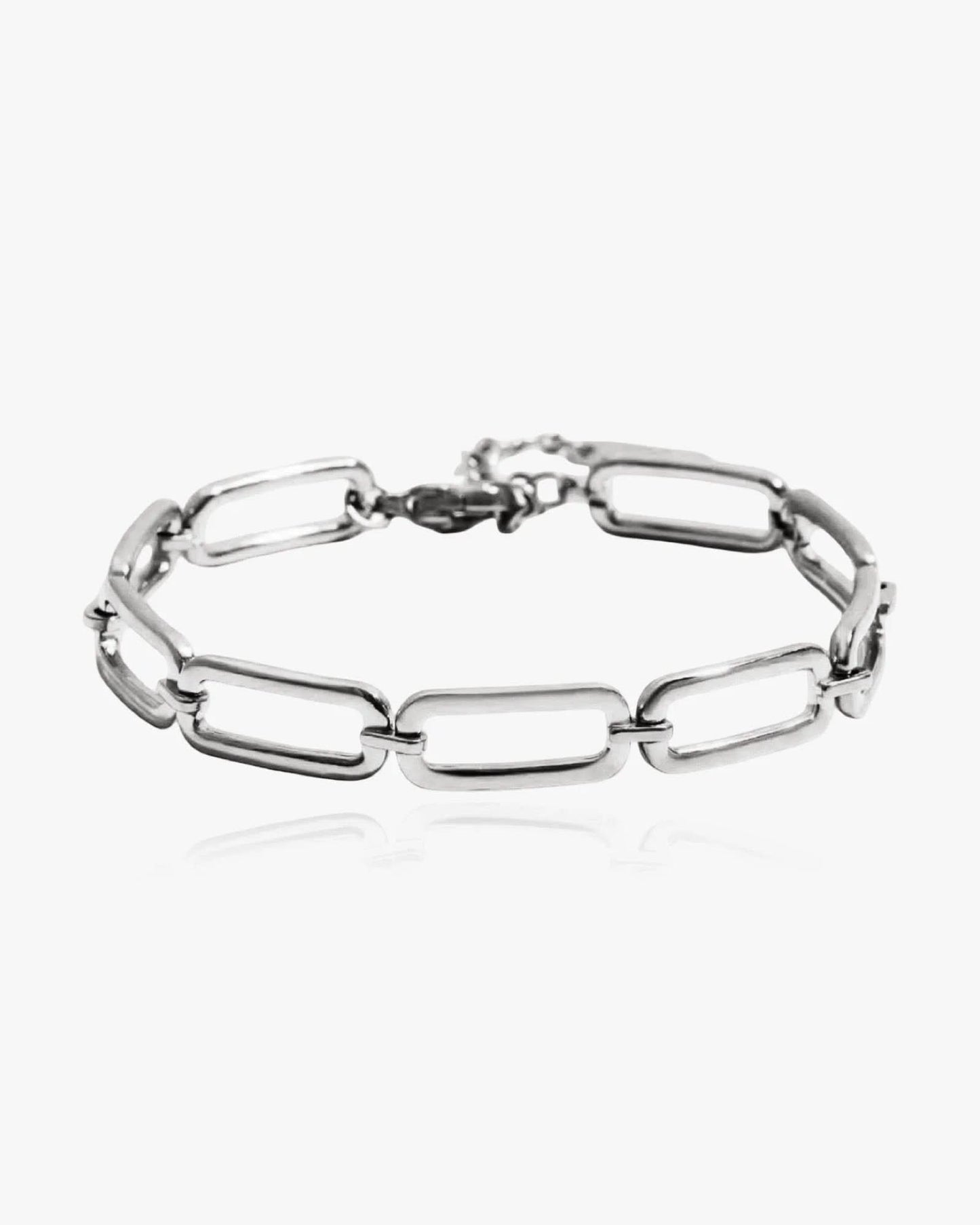 Chunky Paperclip Chain Bracelet