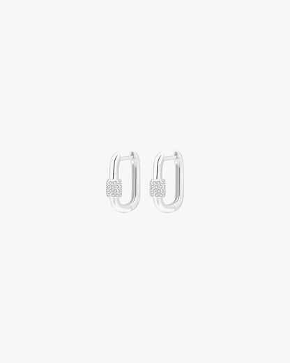 Auria Earrings – Silver