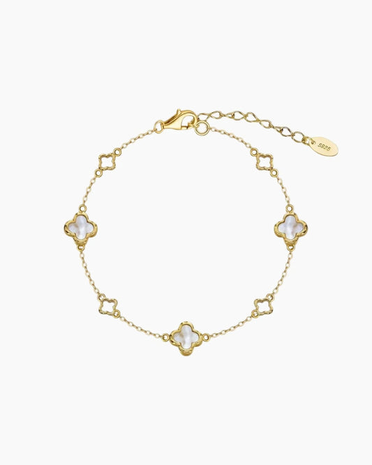 Dainty Clover Bracelet