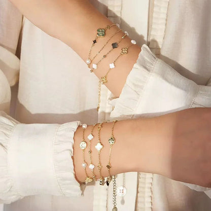 Dainty Clover Bracelet