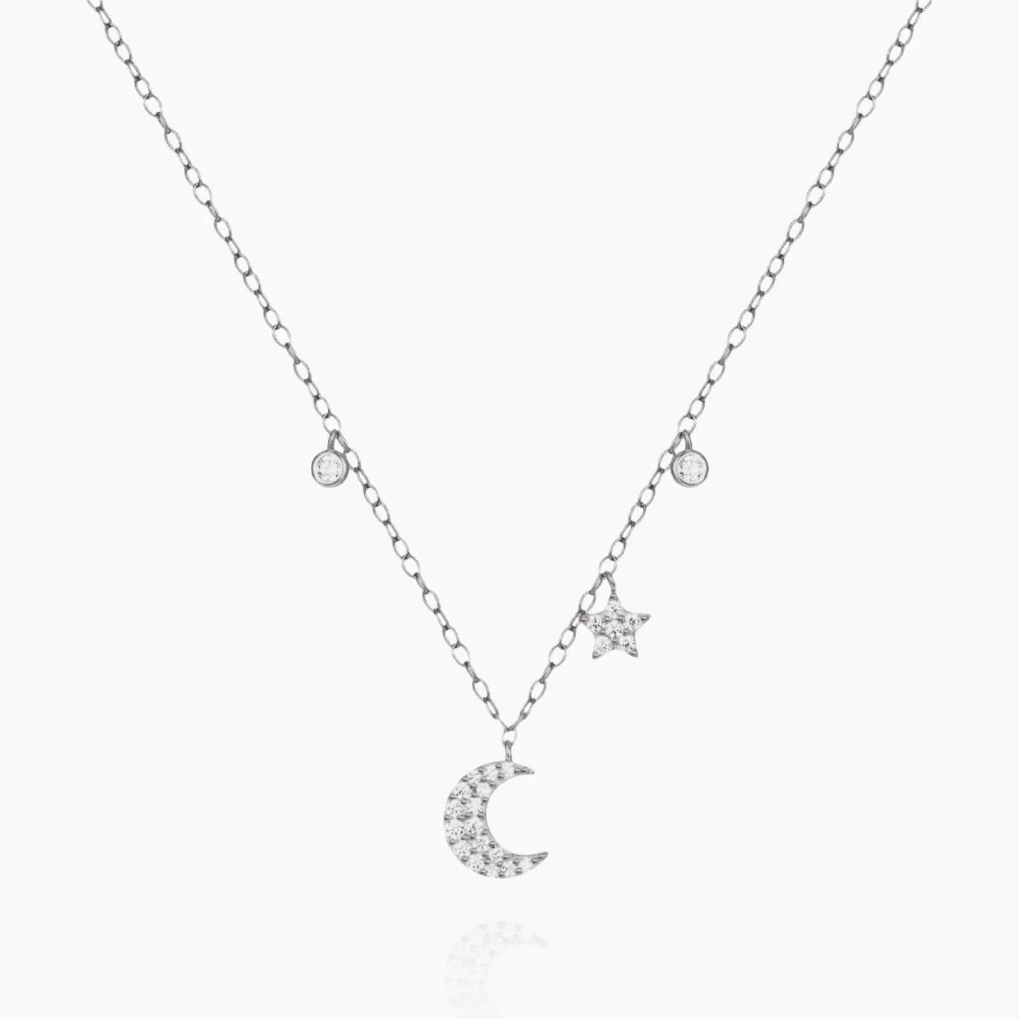 Dainty Moon Necklace