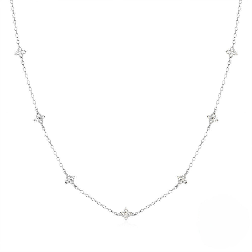 Dainty Necklace with Stars
