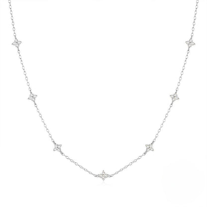 Dainty Necklace with Stars