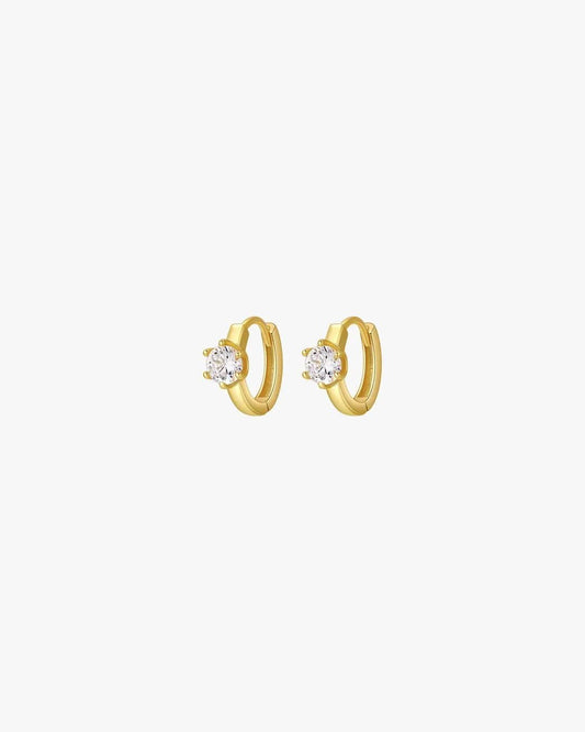 Daisy Earrings - Gold