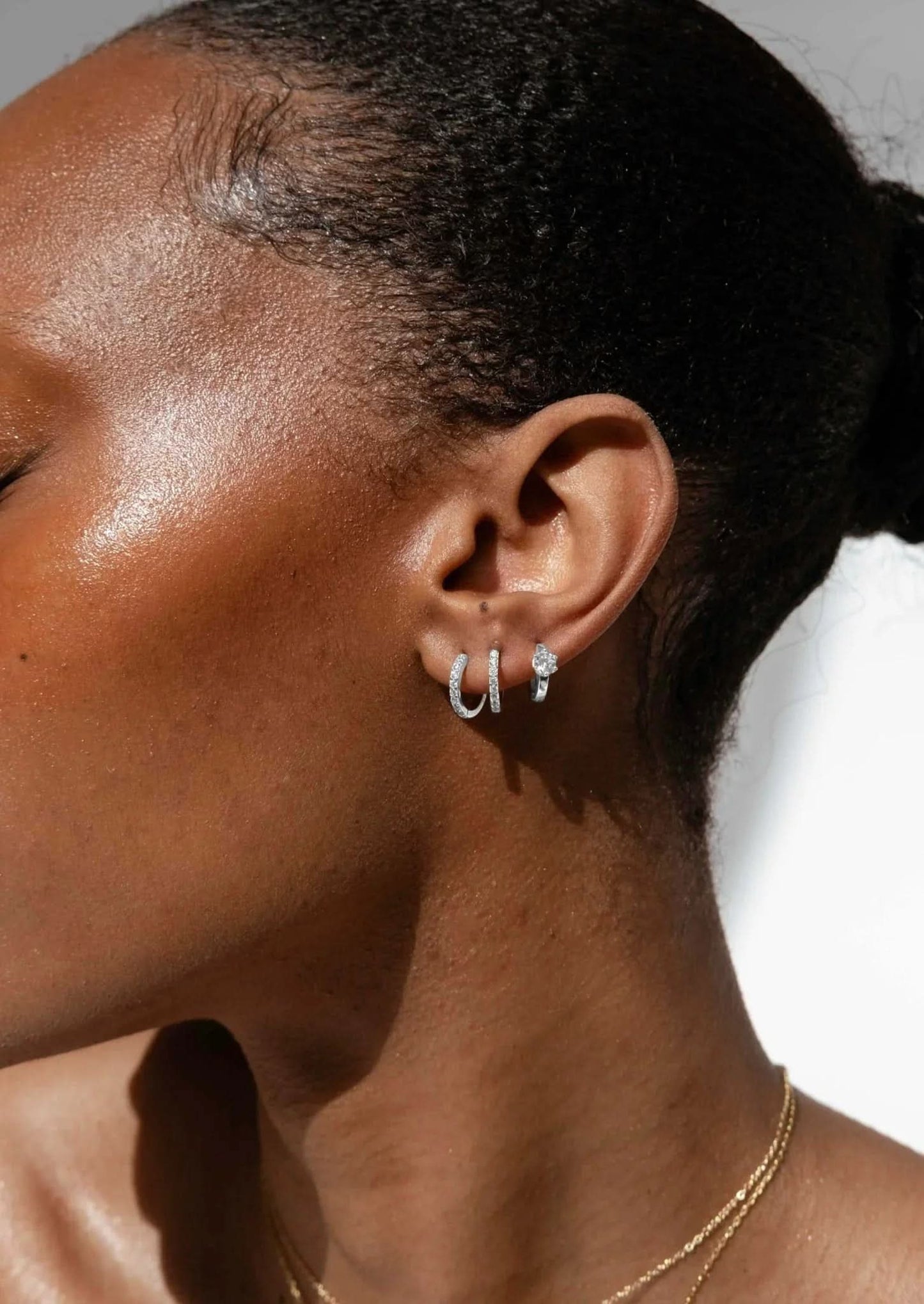 Daisy Earrings - Silver