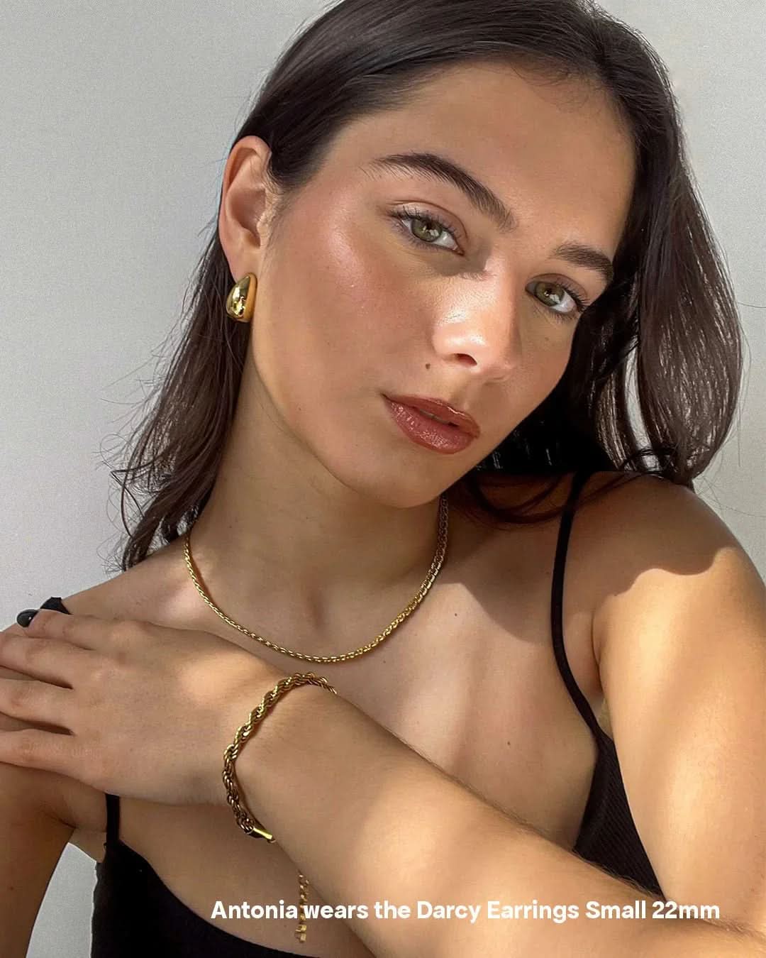 Selene Earrings – Gold