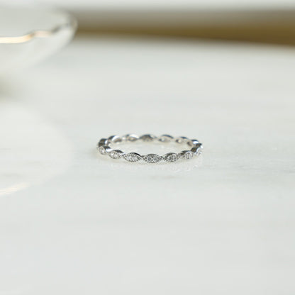 Diamond Stacking Ring