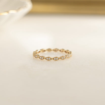 Diamond Stacking Ring