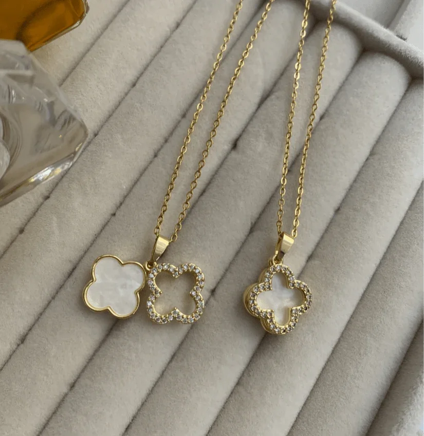 Double Clover Necklace