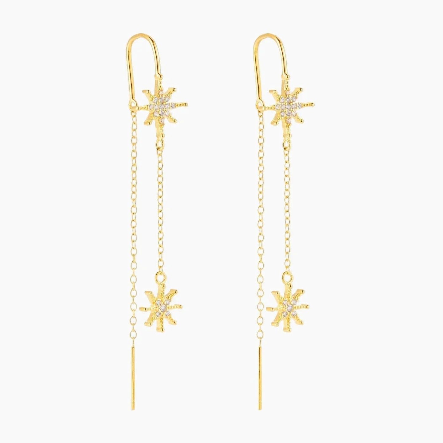 Dubble Star Earrings