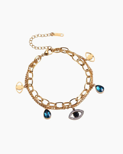 Evil Eye Crystal Bracelet