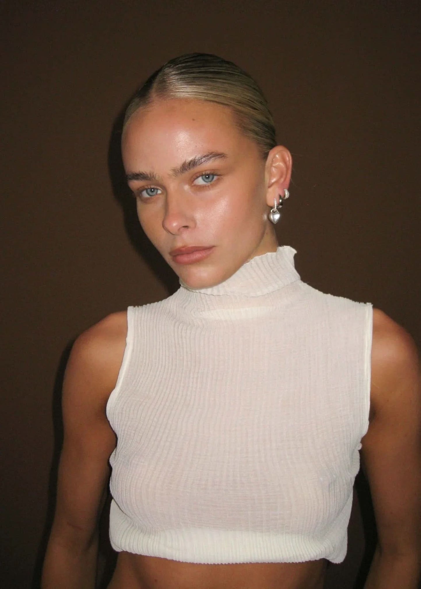 Amara Earrings – Silver