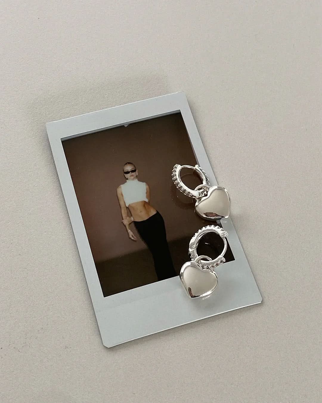 Amara Earrings – Silver