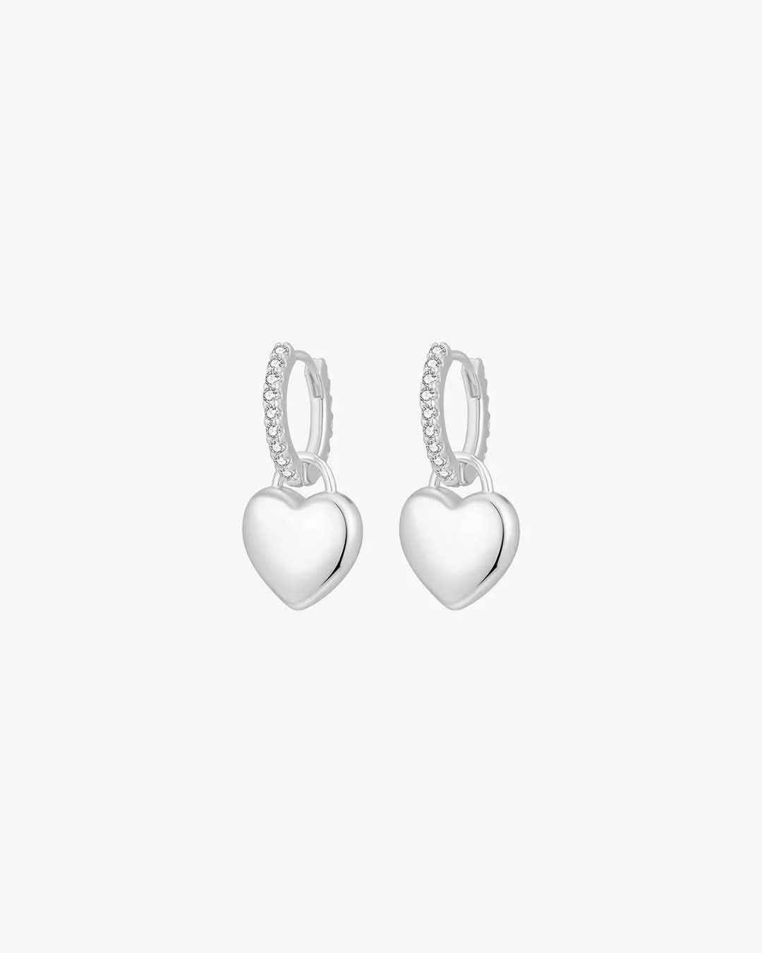 Amara Earrings – Silver