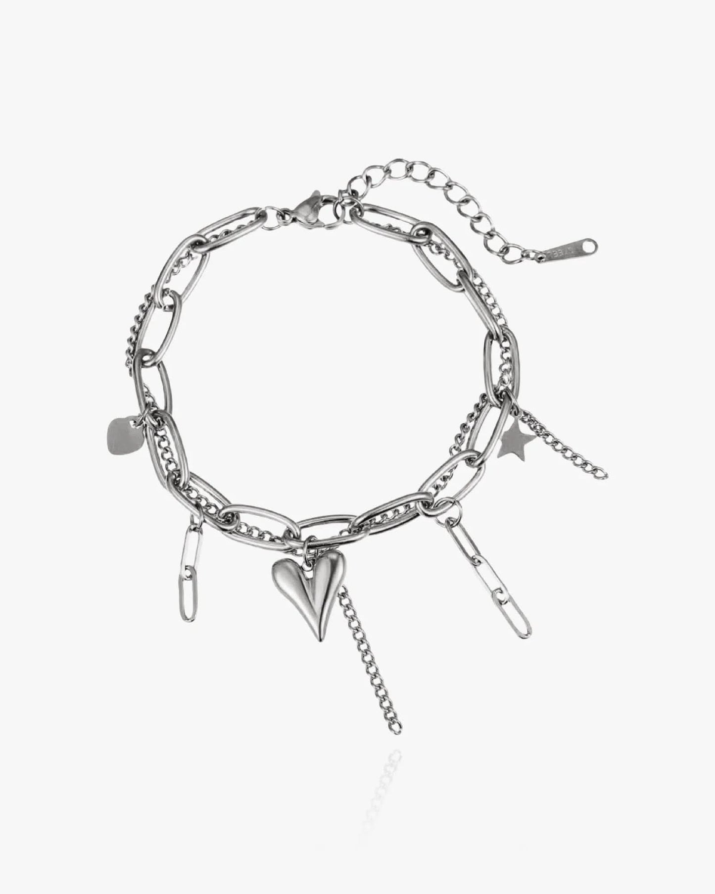 Heart Charms Bracelet