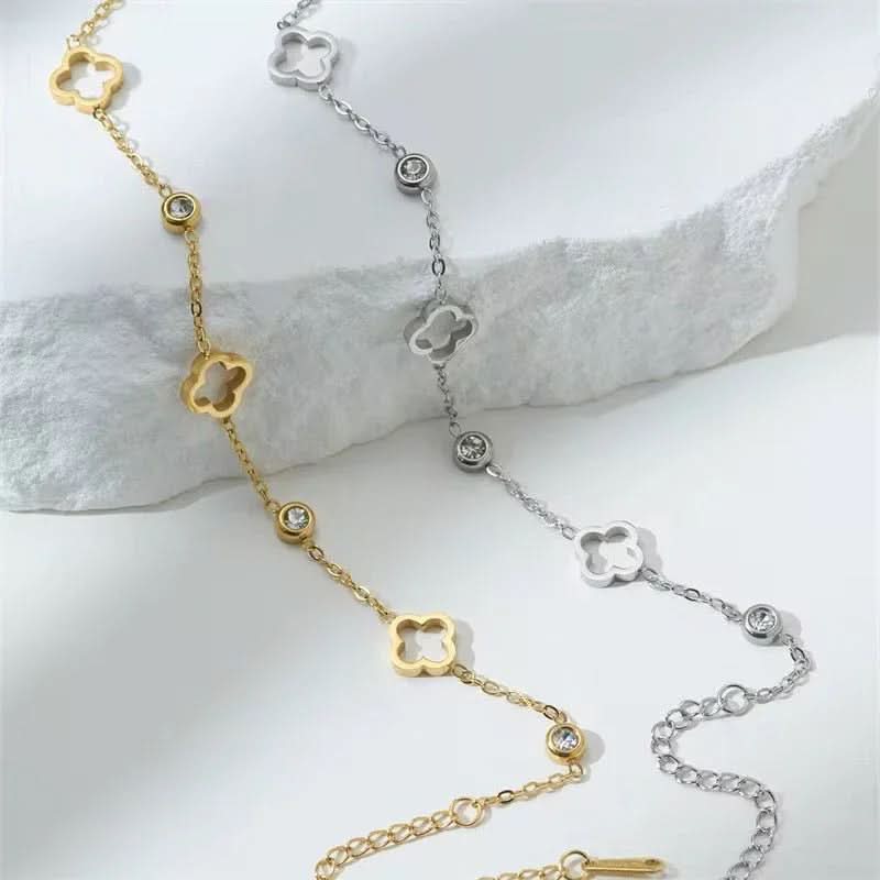 Hollow Out Clover Bracelet