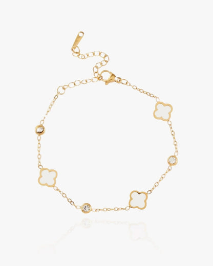 Hollow Out Clover Bracelet