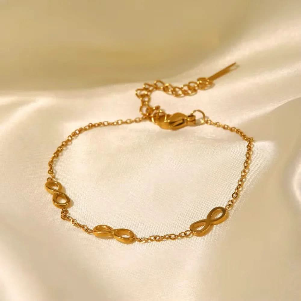 Infinity Sign Bracelet Anniversary Gift