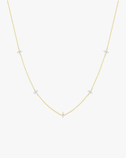 Loria Necklace Multi - Gold