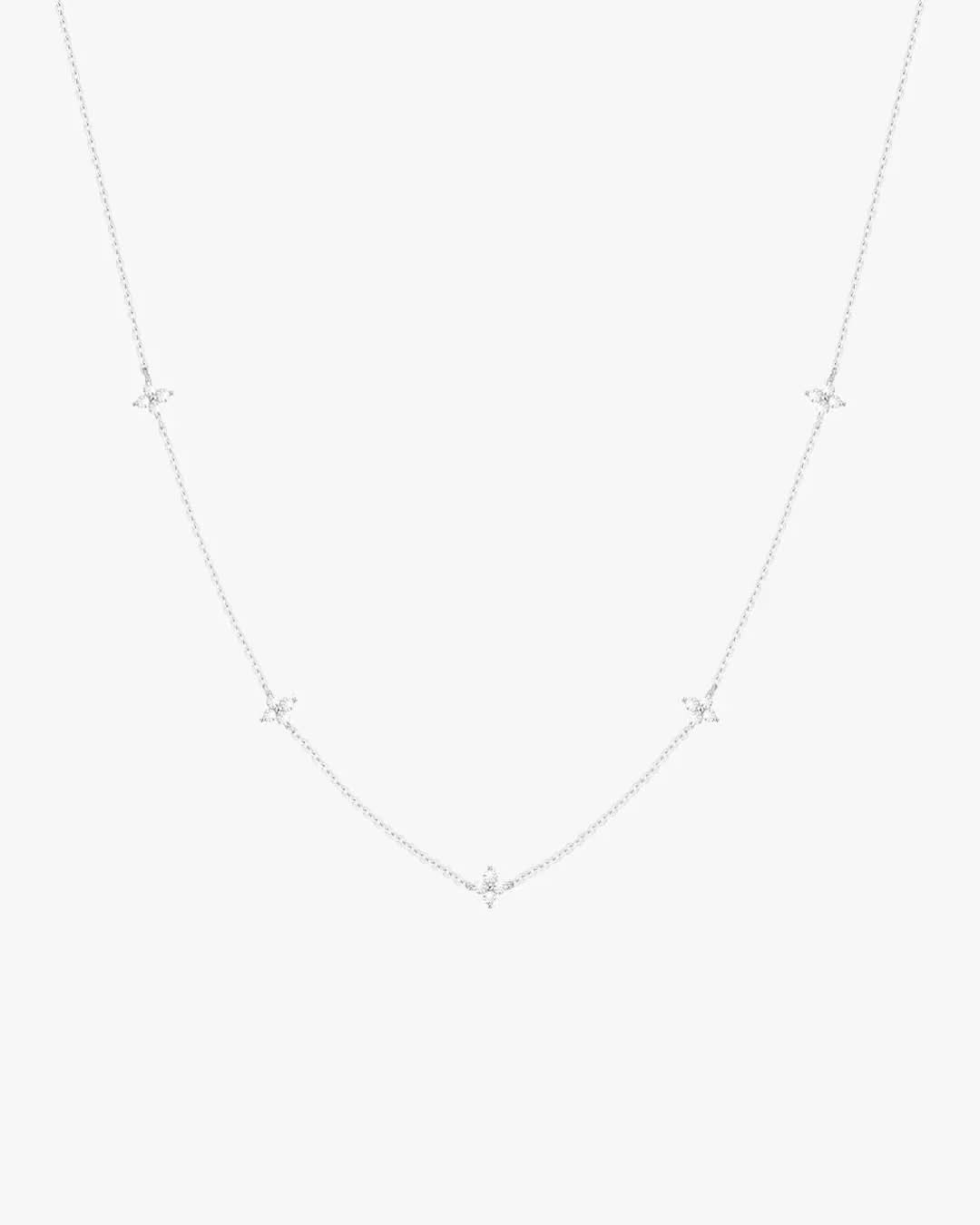 Loria Necklace Multi - Silver