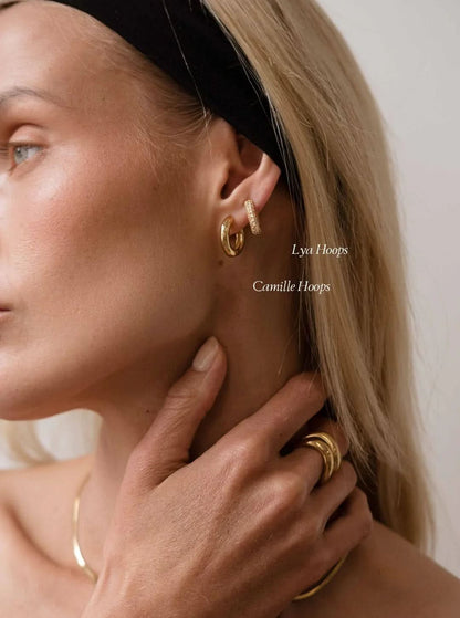 Feya Earrings - Gold