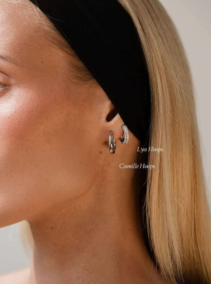 Lya Earrings - Silver