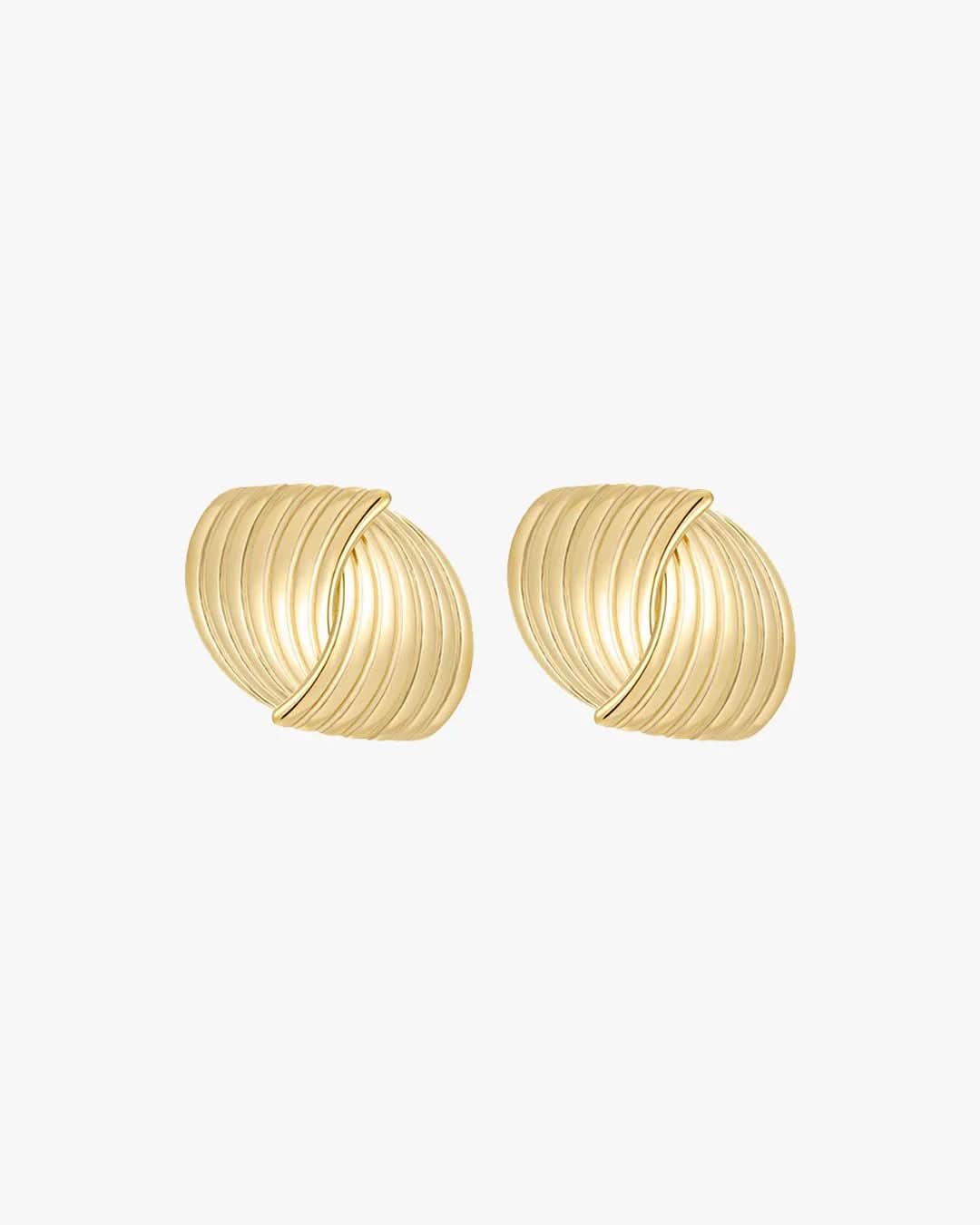 Aurelia Earrings – Gold