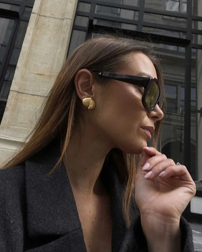 Aurelia Earrings – Gold