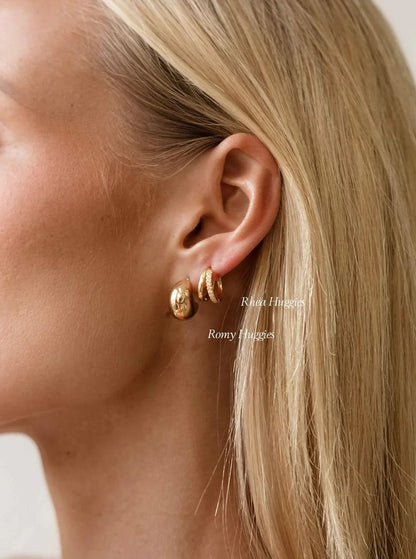 Rome Earrings - Gold