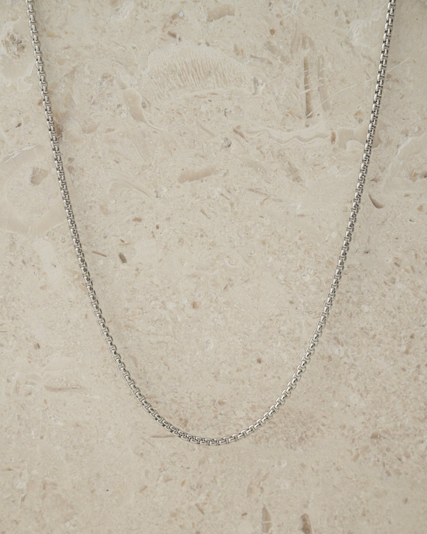 Rounded Box Chain Necklace