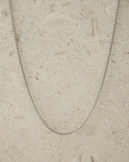 Rounded Box Chain Necklace