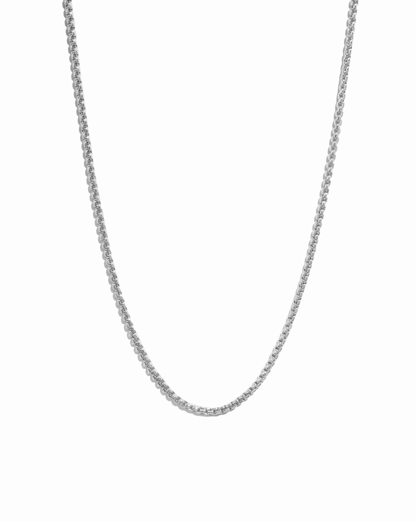 Rounded Box Chain Necklace
