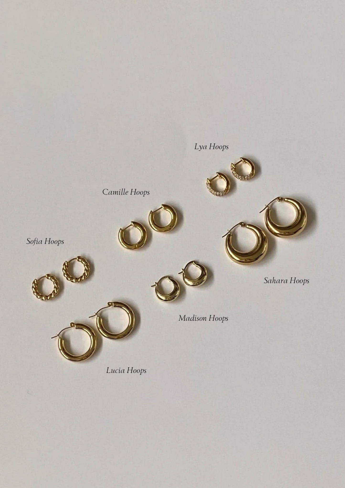 Wyra Earrings – Gold