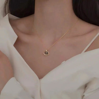 Saturn Planet Necklace