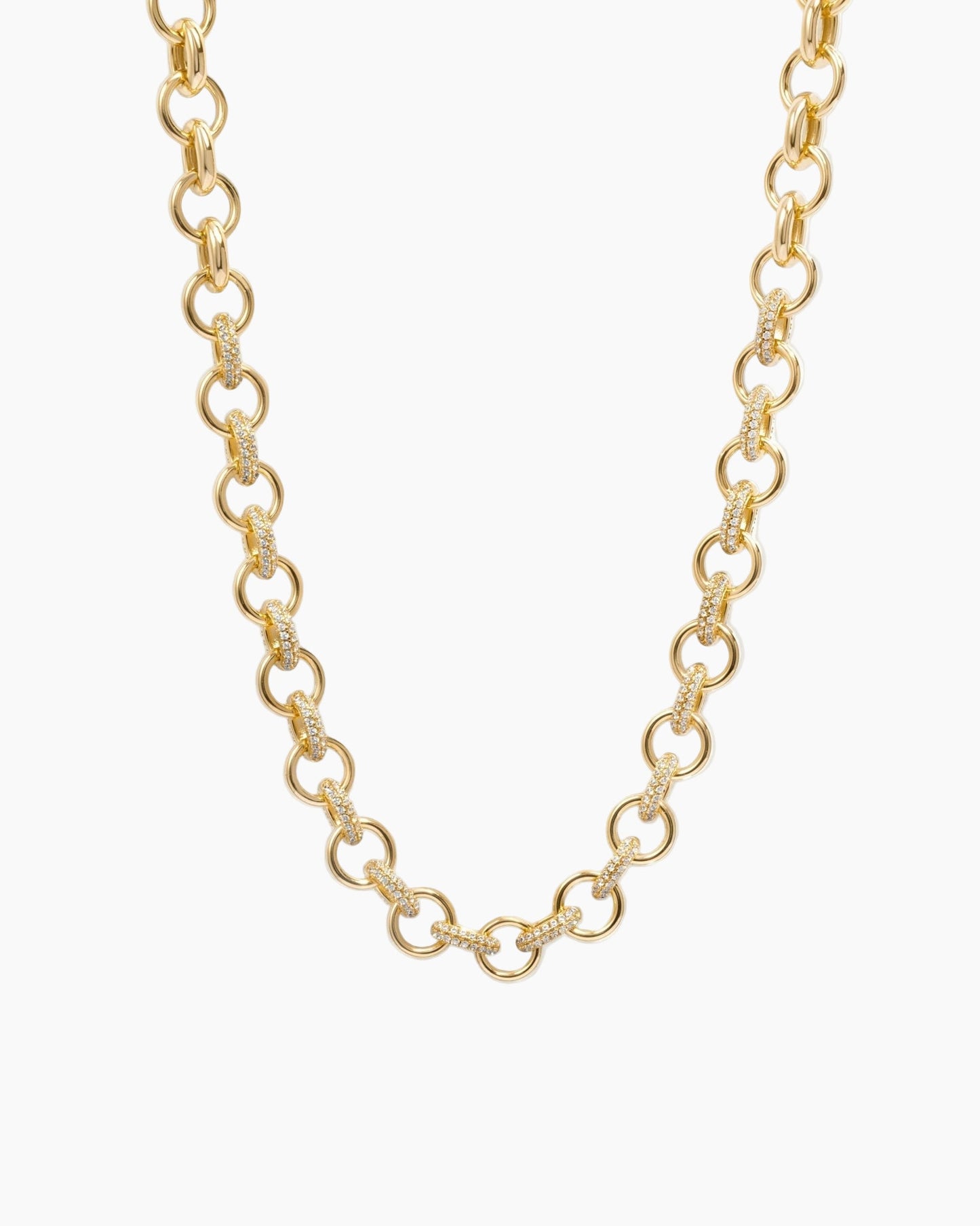 Statement Pavé Necklace