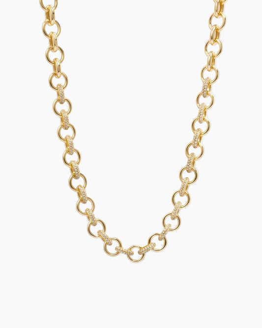 Statement Pavé Necklace